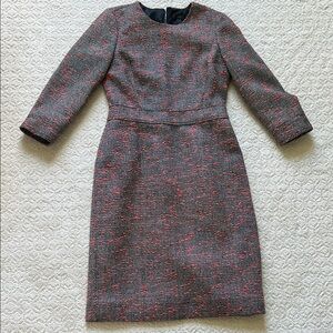 J Crew Tweed Suiting Dress
